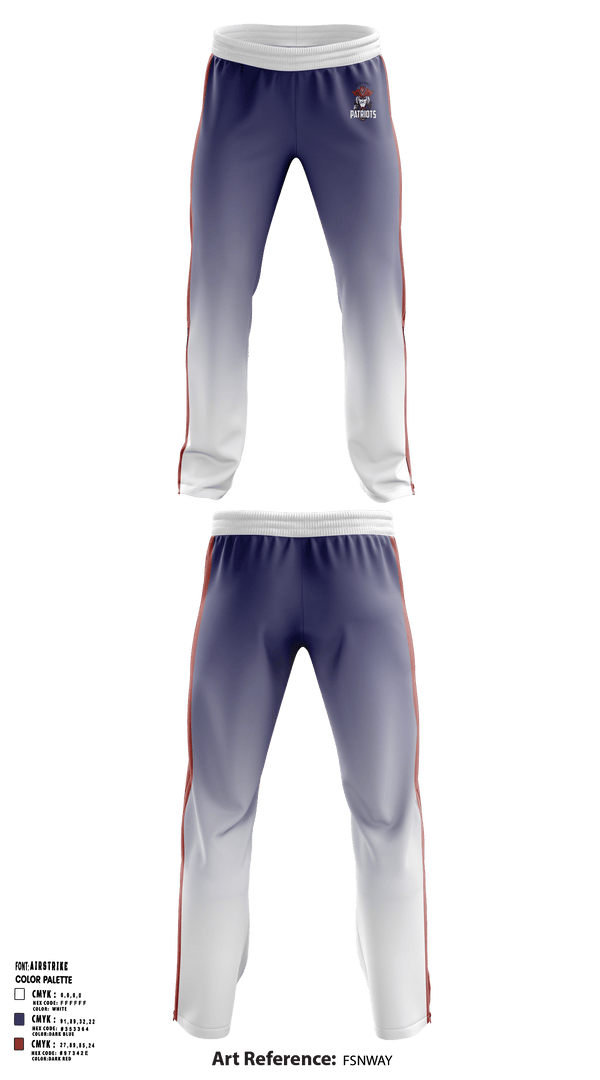 Victory Baptist Academy Volleyball 64921832 Sweatpants - 1