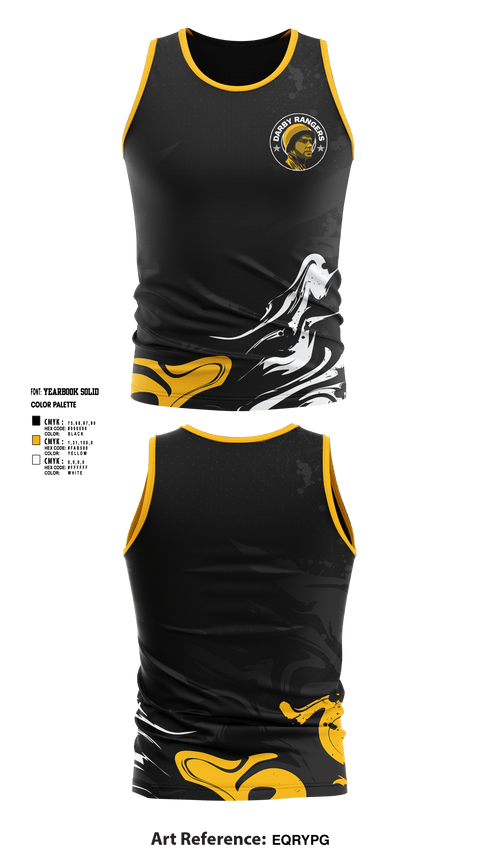 Darby Middle School Cross Country 88381014 Tank Top - 1