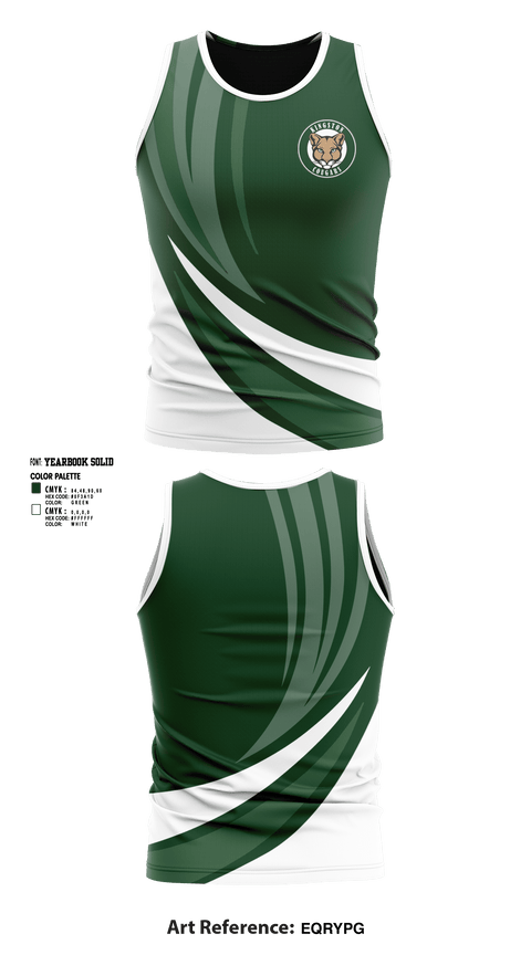 Kingston High School Cross Country 57254622 Tank Top - 1