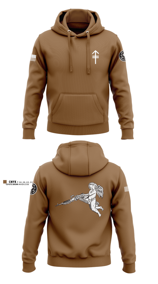E TRP 3RD PLT WEAPONS SQUAD 26092004 Hoodie - 2