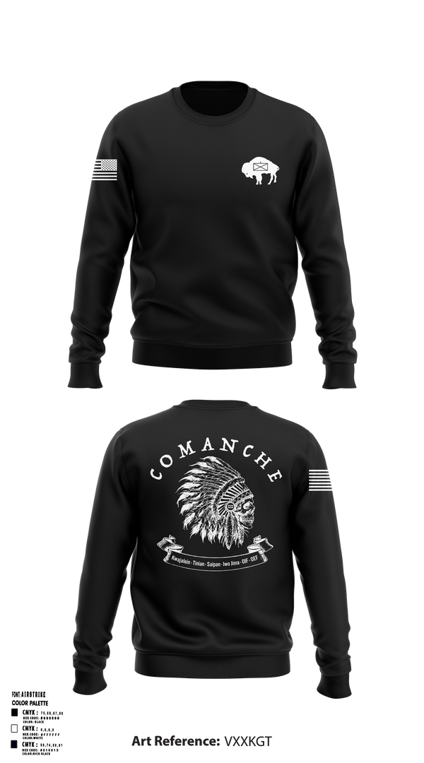 Charlie 1/25 Crew Neck Sweatshirt -1