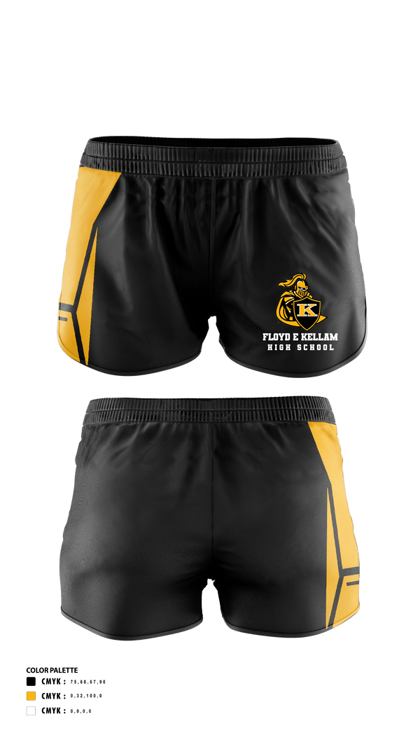Floyd E Kellam High School Cross Country 93737190 Women's Shorts - 1