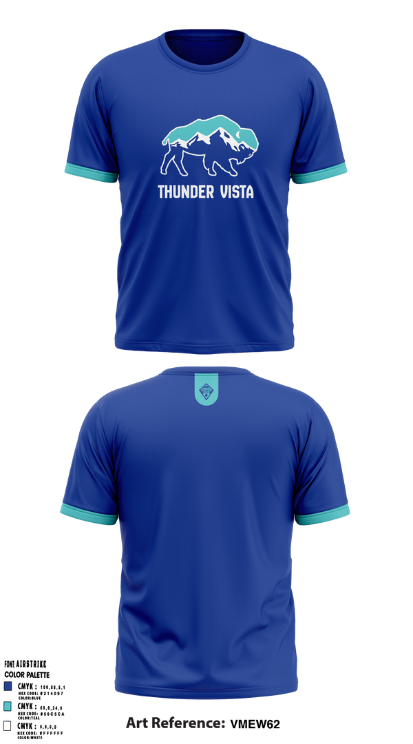 Thunder Vista MS 68035826 Short Sleeve Performance Shirt - 2