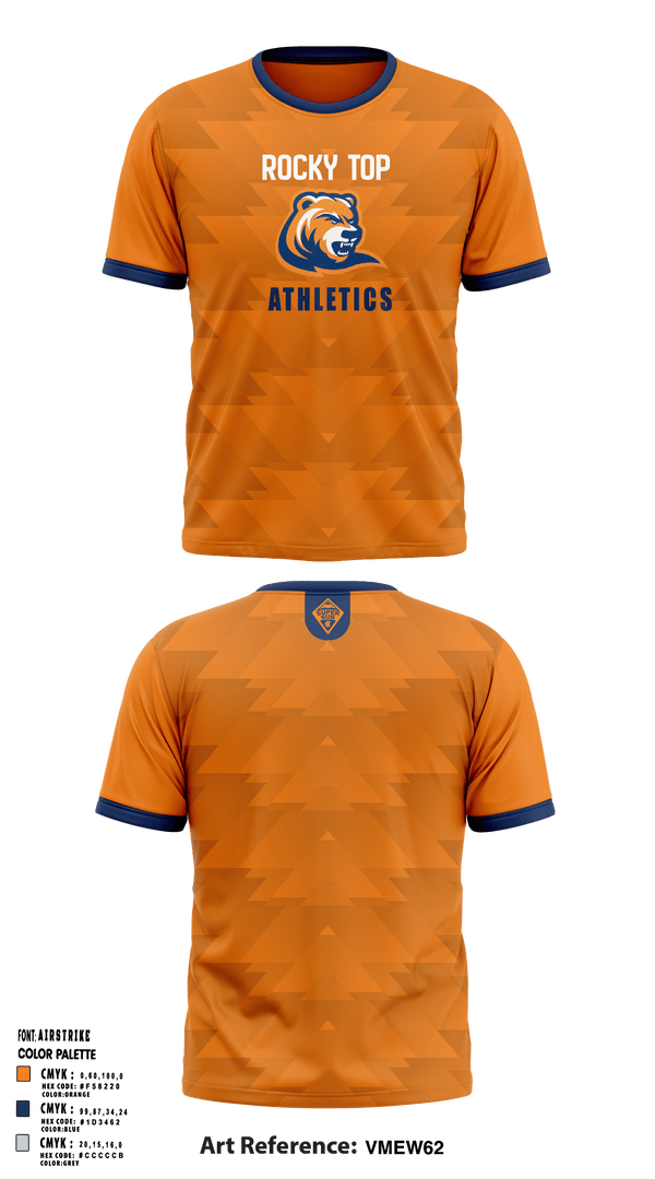 Rocky Top MS 64660579 Short Sleeve Performance Shirt - 3