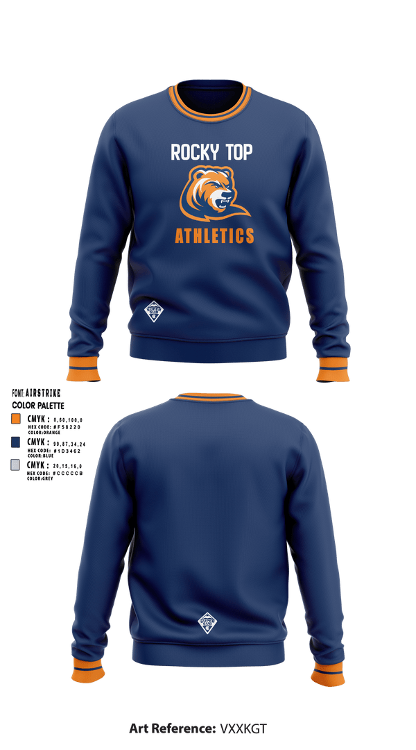 Rocky Top MS 64660579 Crew Neck Sweatshirt - 2