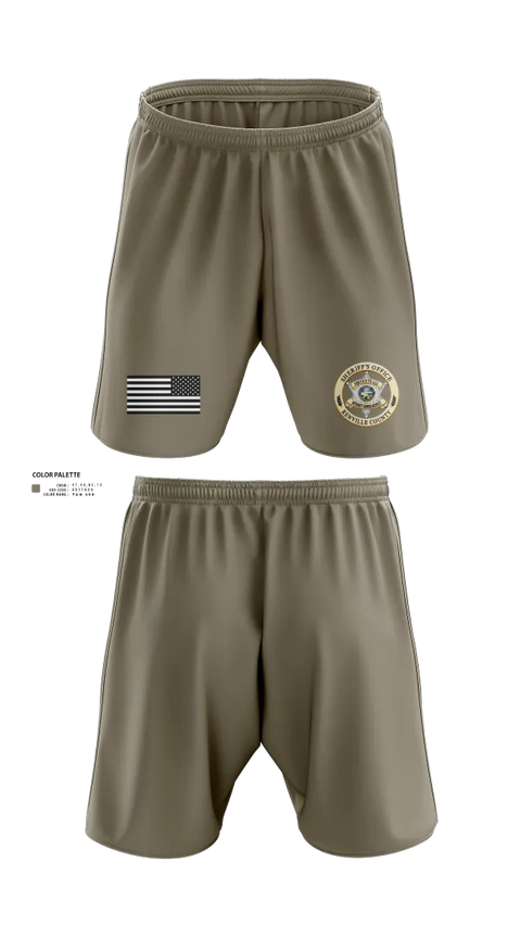 Athletic Shorts With Pockets, Renville County Sheriff's Office, Police, Teamtime, Team time, sublimation, custom sports apparel, team uniforms, spirit wear, spiritwear, sports uniforms, custom shirts, team store, custom team store, fundraiser sports, apparel fundraiser