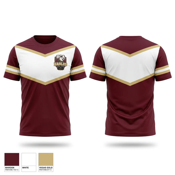 Short Sleeve Performance Shirt, Eagles, Cheer, Teamtime, Team time, sublimation, custom sports apparel, team uniforms, spirit wear, spiritwear, sports uniforms, custom shirts, team store, custom team store, fundraiser sports, apparel fundraiser