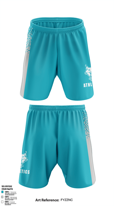 Stem Lab K-8 School 6554964 Athletic Shorts With Pockets - 1