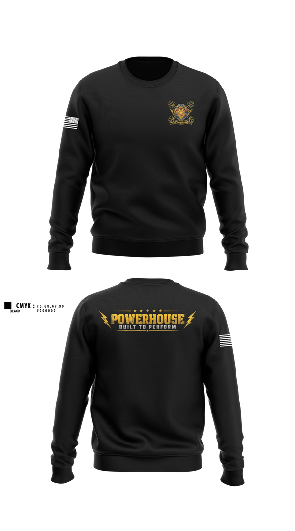 Crew Neck Sweatshirt, 59th ORD BDE, Army, Teamtime, Team time, sublimation, custom sports apparel, team uniforms, spirit wear, spiritwear, sports uniforms, custom shirts, team store, custom team store, fundraiser sports, apparel fundraiser
