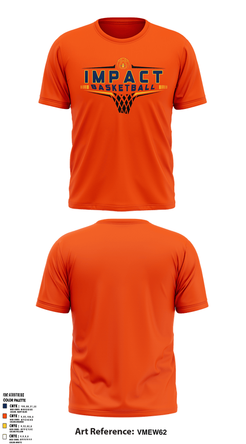 Illinois Impact Basketball 87881800 Short Sleeve Performance Shirt - 5