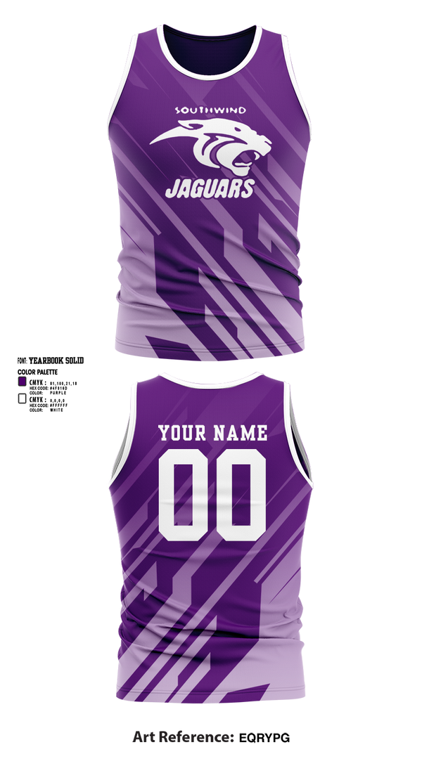 Southwind Jaguars " Shelby Youth Sports" 40717875 Tank Top - 1