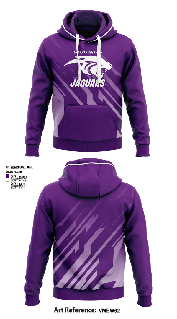 Southwind Jaguars " Shelby Youth Sports" 40717875 Hoodie - 1