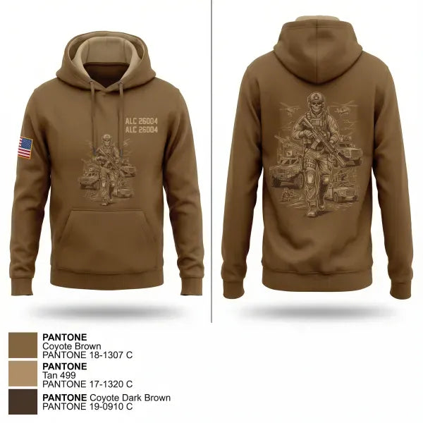 Hoodie, ALC 26-004, Army, Teamtime, Team time, sublimation, custom sports apparel, team uniforms, spirit wear, spiritwear, sports uniforms, custom shirts, team store, custom team store, fundraiser sports, apparel fundraiser