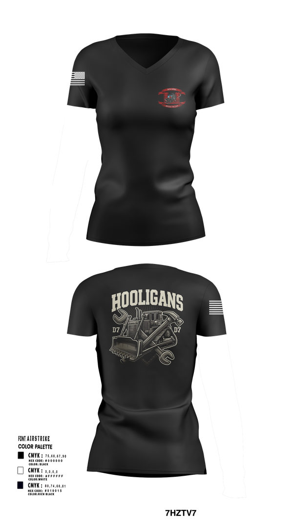 Womens Short Sleeve Vneck Shirt, 74th MRBC, , Teamtime, Team time, sublimation, custom sports apparel, team uniforms, spirit wear, spiritwear, sports uniforms, custom shirts, team store, custom team store, fundraiser sports, apparel fundraiser