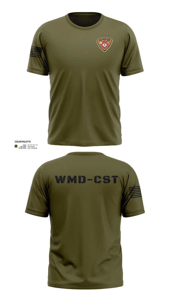 Short Sleeve Performance Shirt, 2nd WMD CST, Army, Teamtime, Team time, sublimation, custom sports apparel, team uniforms, spirit wear, spiritwear, sports uniforms, custom shirts, team store, custom team store, fundraiser sports, apparel fundraiser