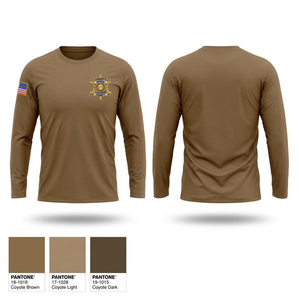 Long Sleeve Performance Shirt, Calhoun County Sheriff’s Office, Police, Teamtime, Team time, sublimation, custom sports apparel, team uniforms, spirit wear, spiritwear, sports uniforms, custom shirts, team store, custom team store, fundraiser sports, apparel fundraiser