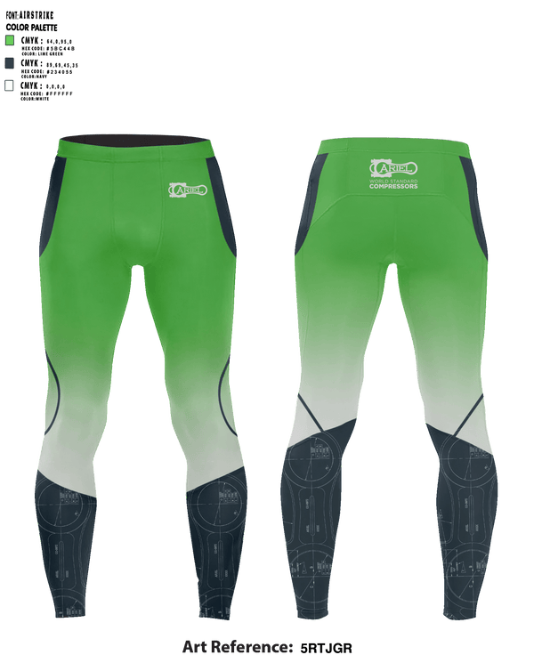 Ariel Corporation 97229157 Compression Leggings - 2