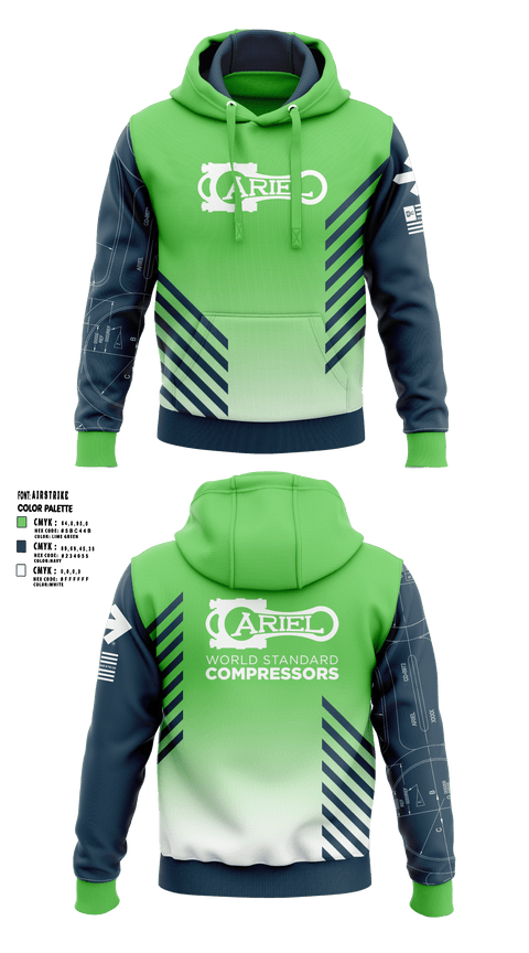 Ariel Corporation 97229157 Hoodie - 2