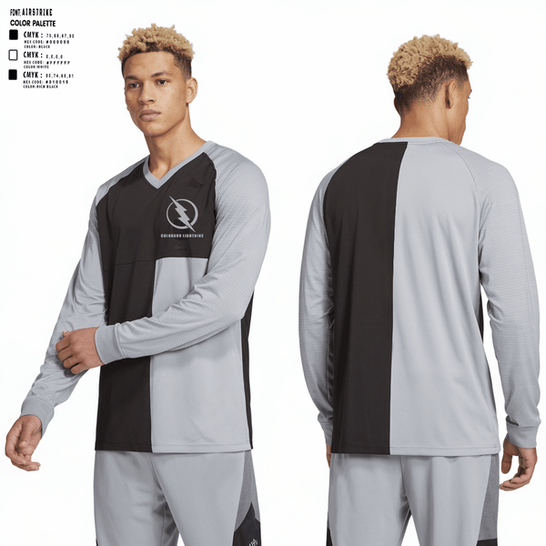 Colorado Lightning Basketball Club 24894382 Long Sleeve Performance Shirt 3