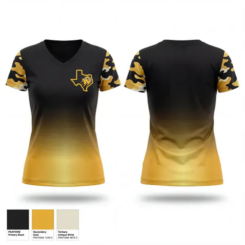 Womens Short Sleeve Vneck Shirt, Winona Wildcats, Baseball, Teamtime, Team time, sublimation, custom sports apparel, team uniforms, spirit wear, spiritwear, sports uniforms, custom shirts, team store, custom team store, fundraiser sports, apparel fundraiser