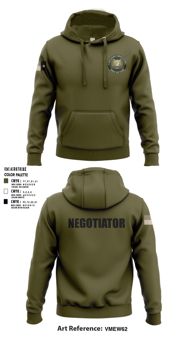 Hays County Crisis Negotiations Team 31818784 Hoodie - 3