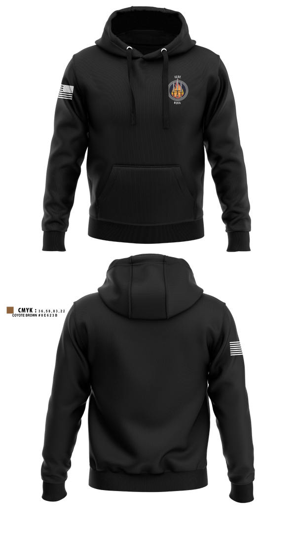 Hoodie, CCoE Charlie Branch, Army, Teamtime, Team time, sublimation, custom sports apparel, team uniforms, spirit wear, spiritwear, sports uniforms, custom shirts, team store, custom team store, fundraiser sports, apparel fundraiser