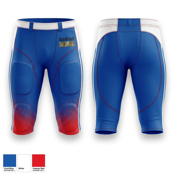 Integrated Football Pants, atlas test store, , Teamtime, Team time, sublimation, custom sports apparel, team uniforms, spirit wear, spiritwear, sports uniforms, custom shirts, team store, custom team store, fundraiser sports, apparel fundraiser