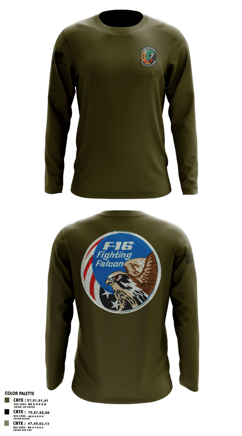 512th Dragons 89683598 Long Sleeve Performance Shirt 4
