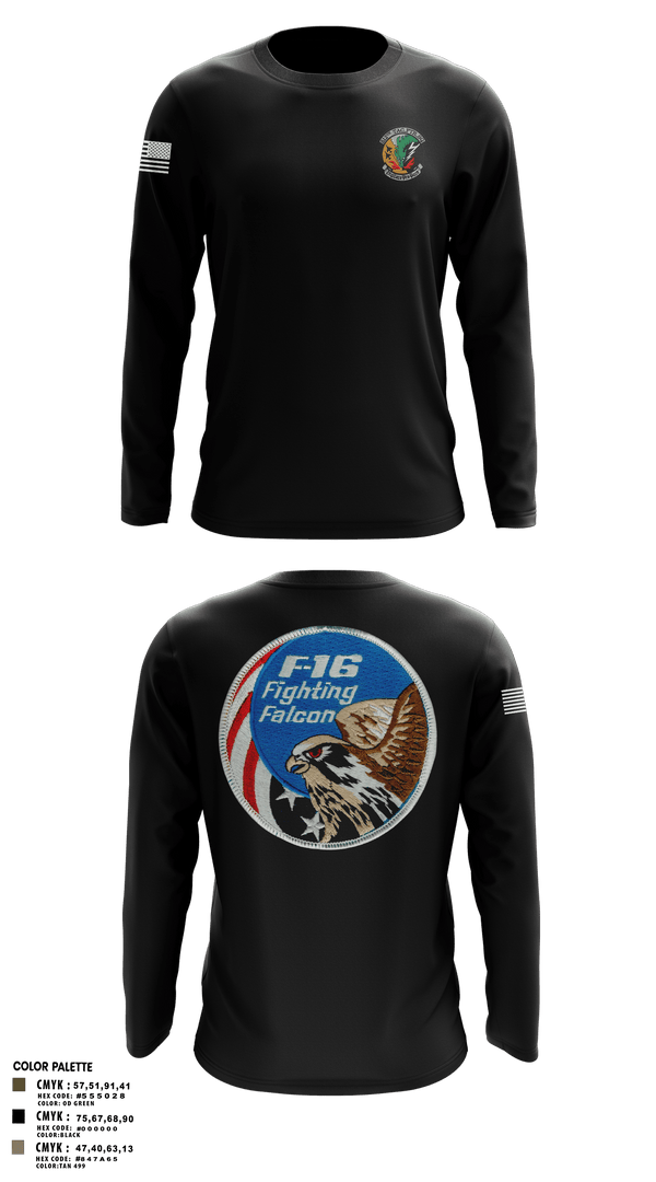 512th Dragons 89683598 Long Sleeve Performance Shirt 5