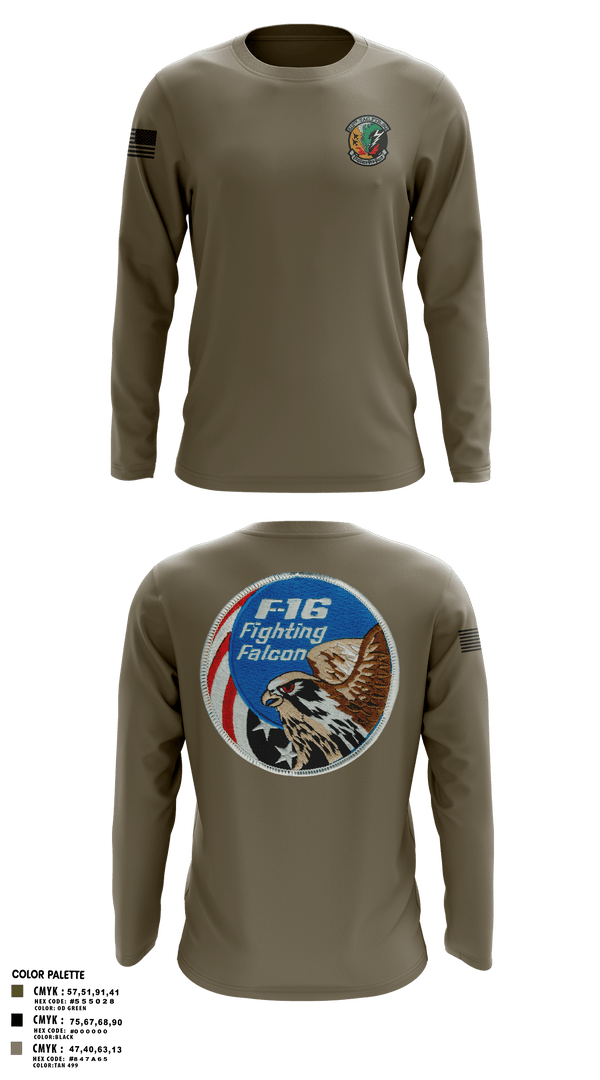 512th Dragons 89683598 Long Sleeve Performance Shirt 6