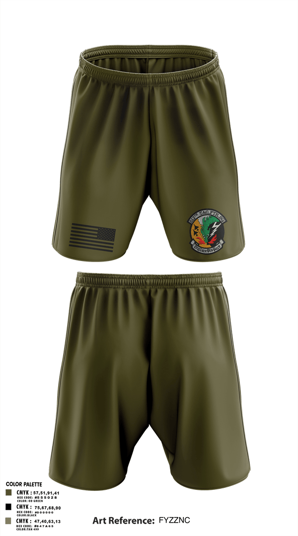 512th Dragons 89683598 Athletic Shorts With Pockets - 4