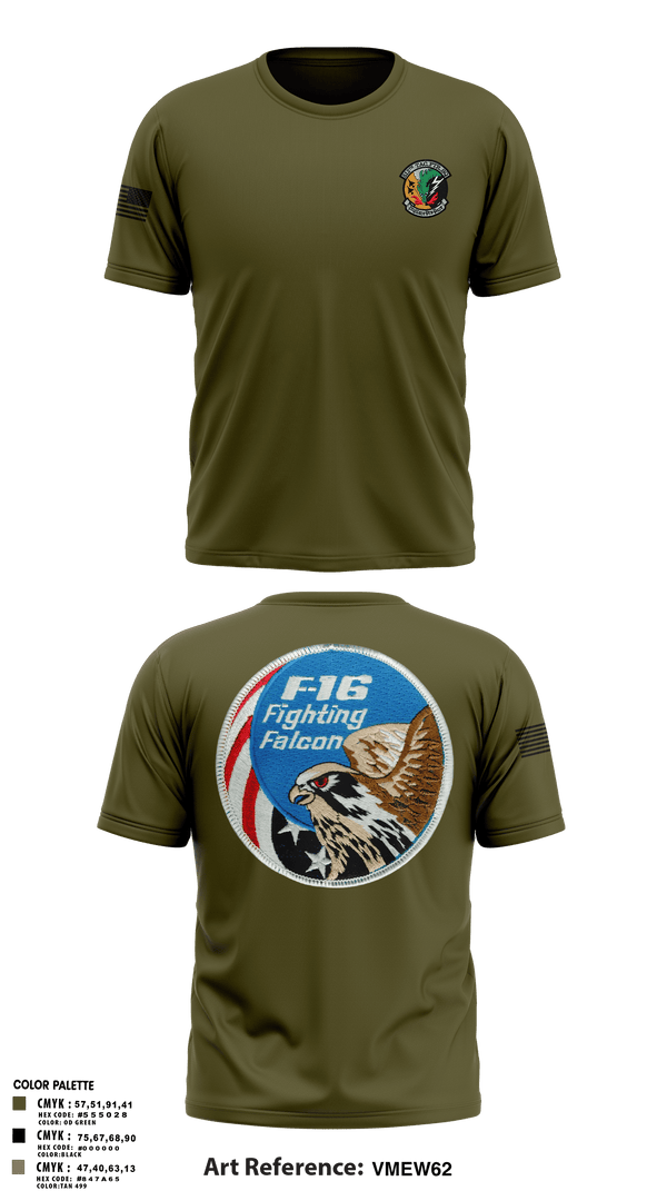 512th Dragons 89683598 Old School Cotton Feel Shirt - 4