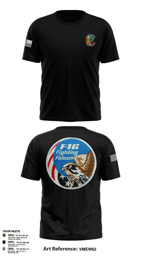 512th Dragons 89683598 Old School Cotton Feel Shirt - 5