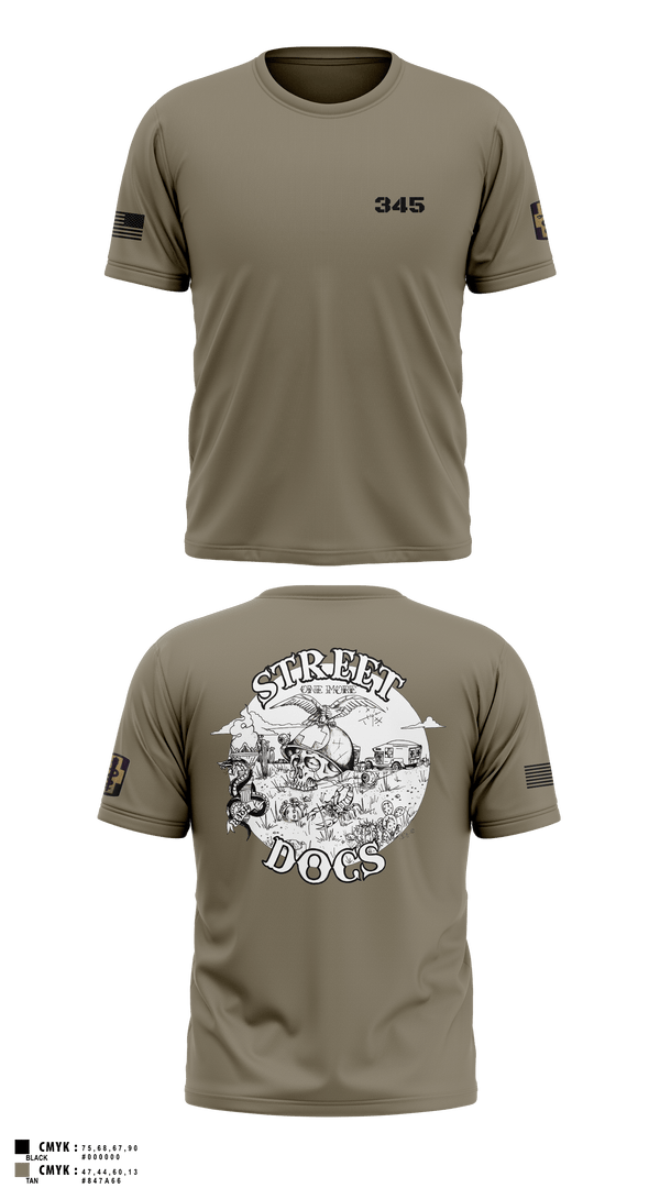 345 MCGA 93910269 Short Sleeve Performance Shirt - 2