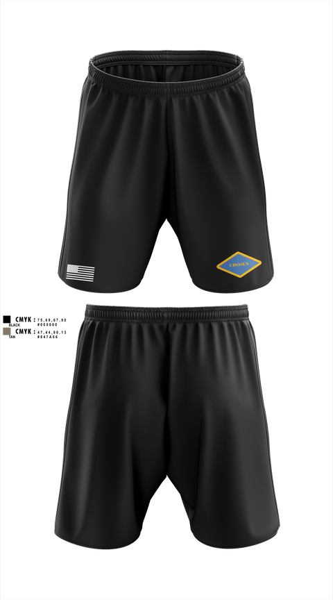2-12 Chosen 63420170 Athletic Shorts With Pockets - 2