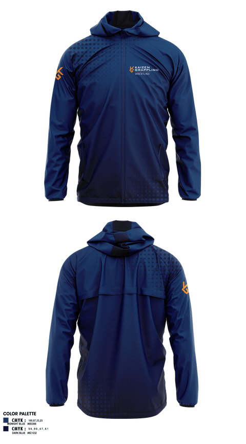 Kaizen Grappling Foundation 7390680 Windbreaker - 5