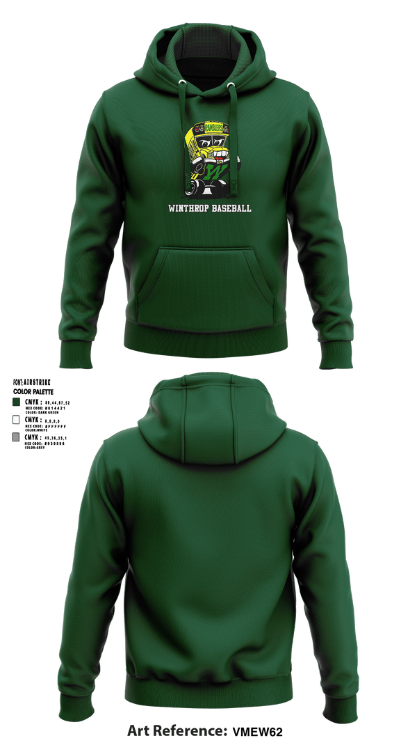 Winthrop Baseball 32251346 Hoodie - 3