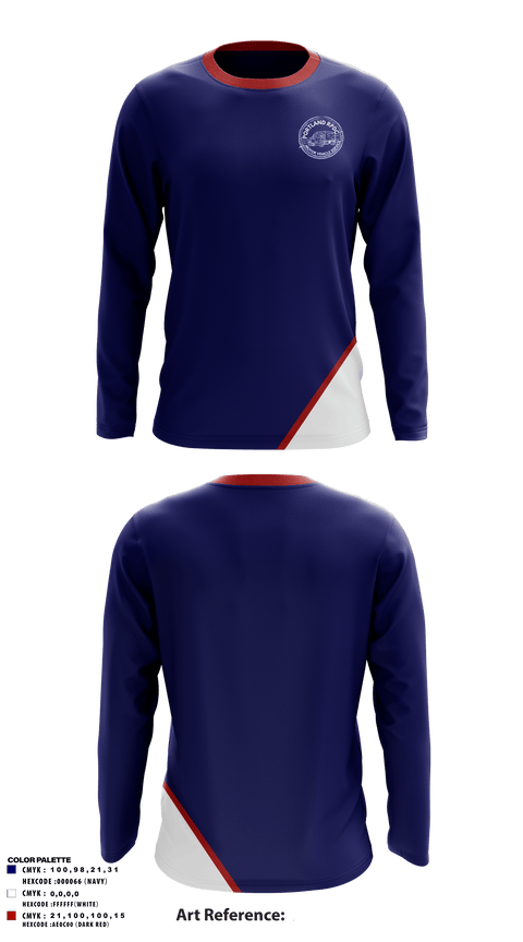 USPS 47043288 Long Sleeve Performance Shirt 1