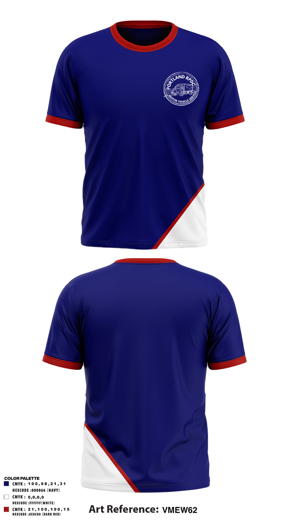 USPS 47043288 Short Sleeve Performance Shirt - 1