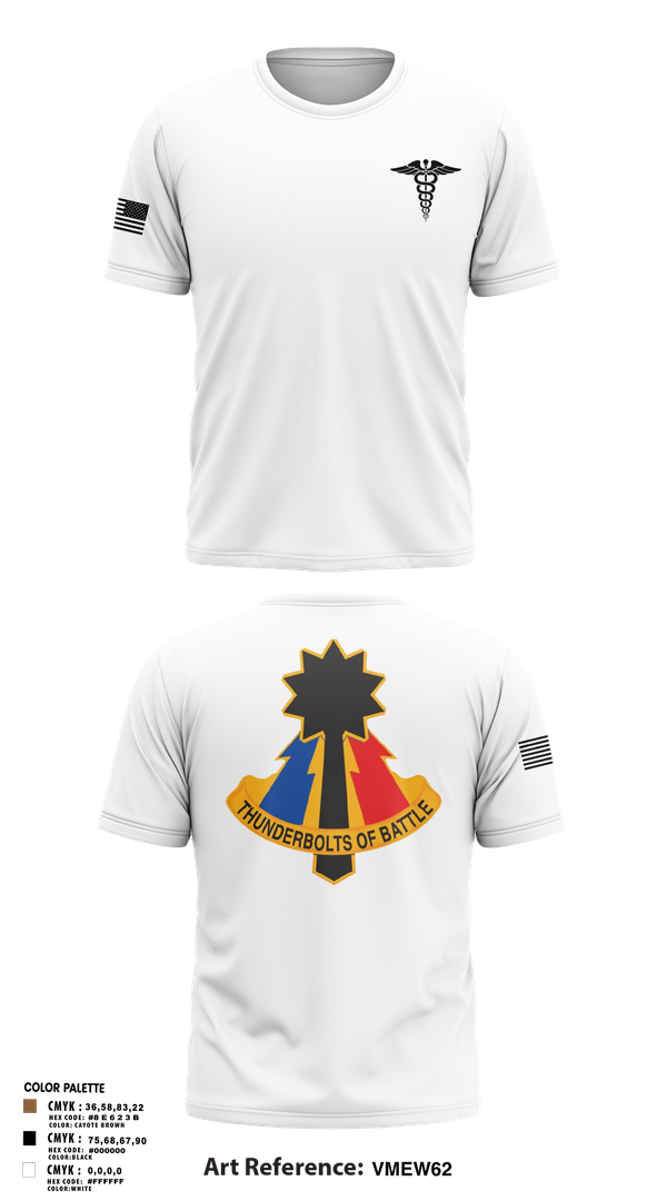 Old School Cotton Feel Shirt, 194th AR BDE HRT Medics, Army, Teamtime, Team time, sublimation, custom sports apparel, team uniforms, spirit wear, spiritwear, sports uniforms, custom shirts, team store, custom team store, fundraiser sports, apparel fundraiser