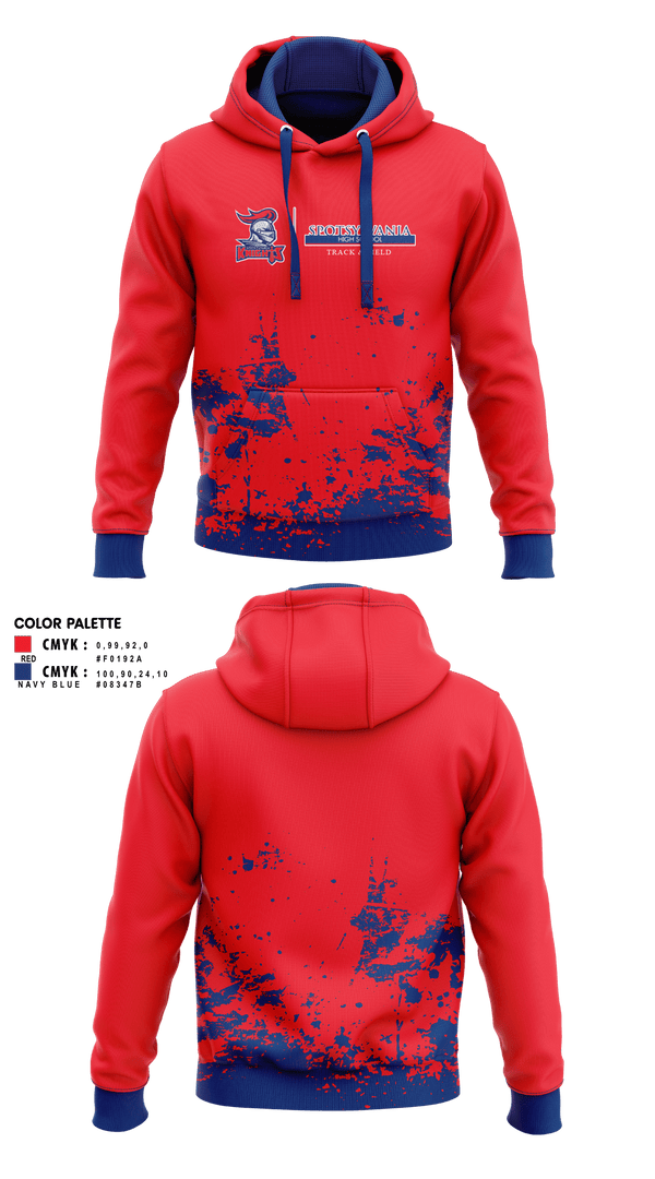 Spotsylvania High School Track & Field Hoodie - 1