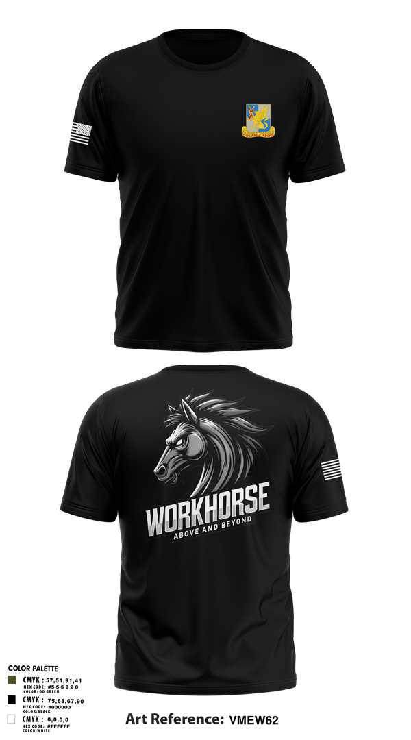 224th MI 54422647 Short Sleeve Performance Shirt - 2