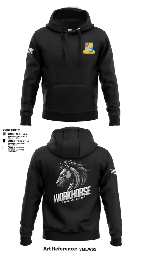224th MI 54422647 Hoodie - 2
