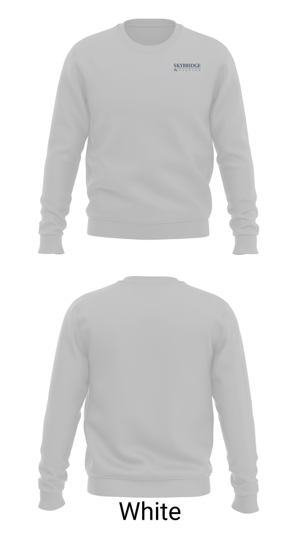 Crew Neck Sweatshirt, SkyBridge Aviation, , Teamtime, Team time, sublimation, custom sports apparel, team uniforms, spirit wear, spiritwear, sports uniforms, custom shirts, team store, custom team store, fundraiser sports, apparel fundraiser