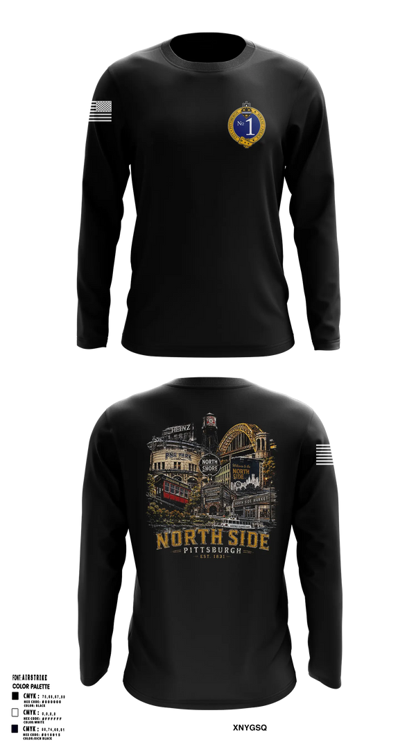 Long Sleeve Performance Shirt, Pittsburgh Police Zone 1, Police, Teamtime, Team time, sublimation, custom sports apparel, team uniforms, spirit wear, spiritwear, sports uniforms, custom shirts, team store, custom team store, fundraiser sports, apparel fundraiser