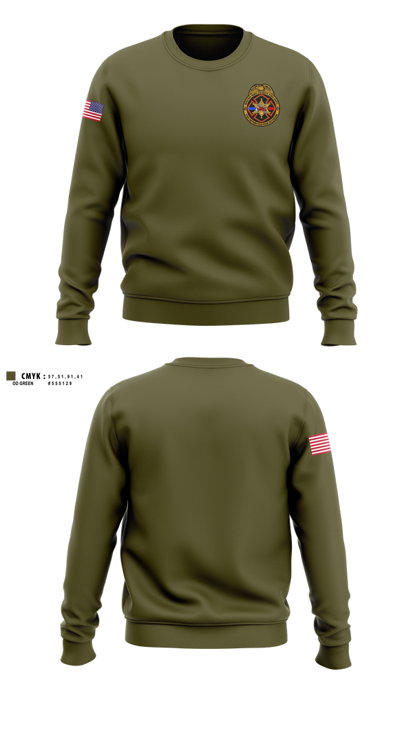 Crew Neck Sweatshirt, Macon-Bibb Fire Investigation Division, Fire Department, Teamtime, Team time, sublimation, custom sports apparel, team uniforms, spirit wear, spiritwear, sports uniforms, custom shirts, team store, custom team store, fundraiser sports, apparel fundraiser