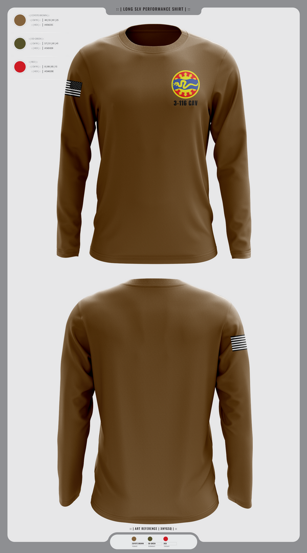 3-116 CAB 96985867 Long Sleeve Performance Shirt 15