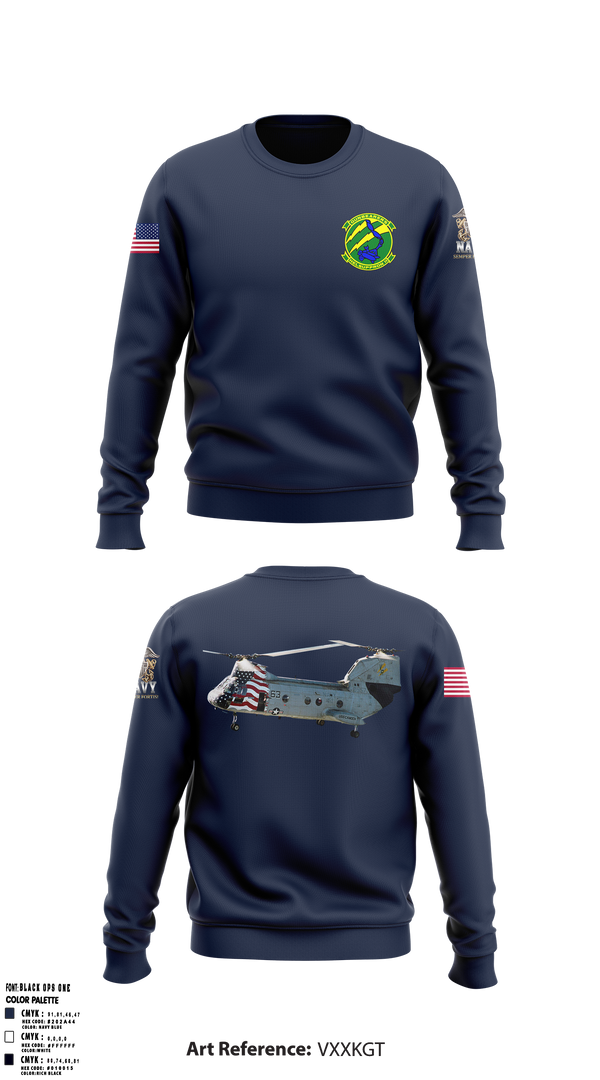 HC-11 "Gunbearers" 37582832 Crew Neck Sweatshirt - 1
