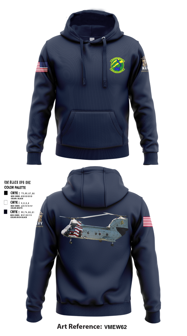 HC-11 "Gunbearers" 37582832 Hoodie - 1