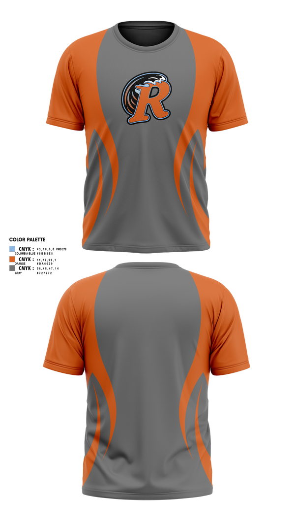 Carolina Riptide 96091150 Short Sleeve Performance Shirt - 12